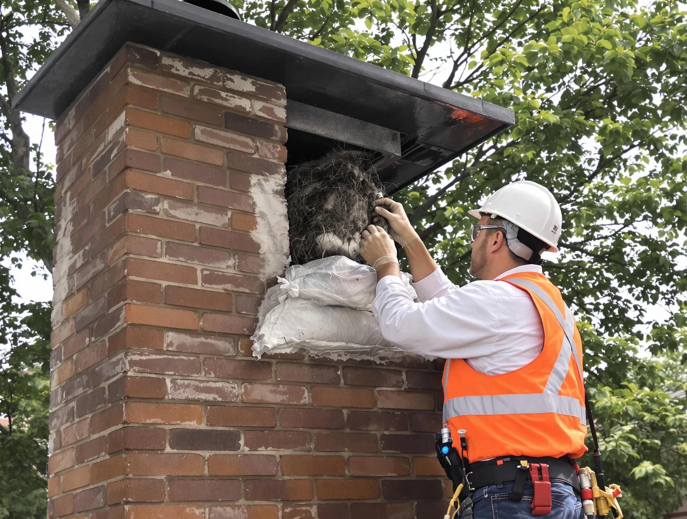 Humane removal of debris and animals by Avondale Chimney Sweep in Avondale, AZ