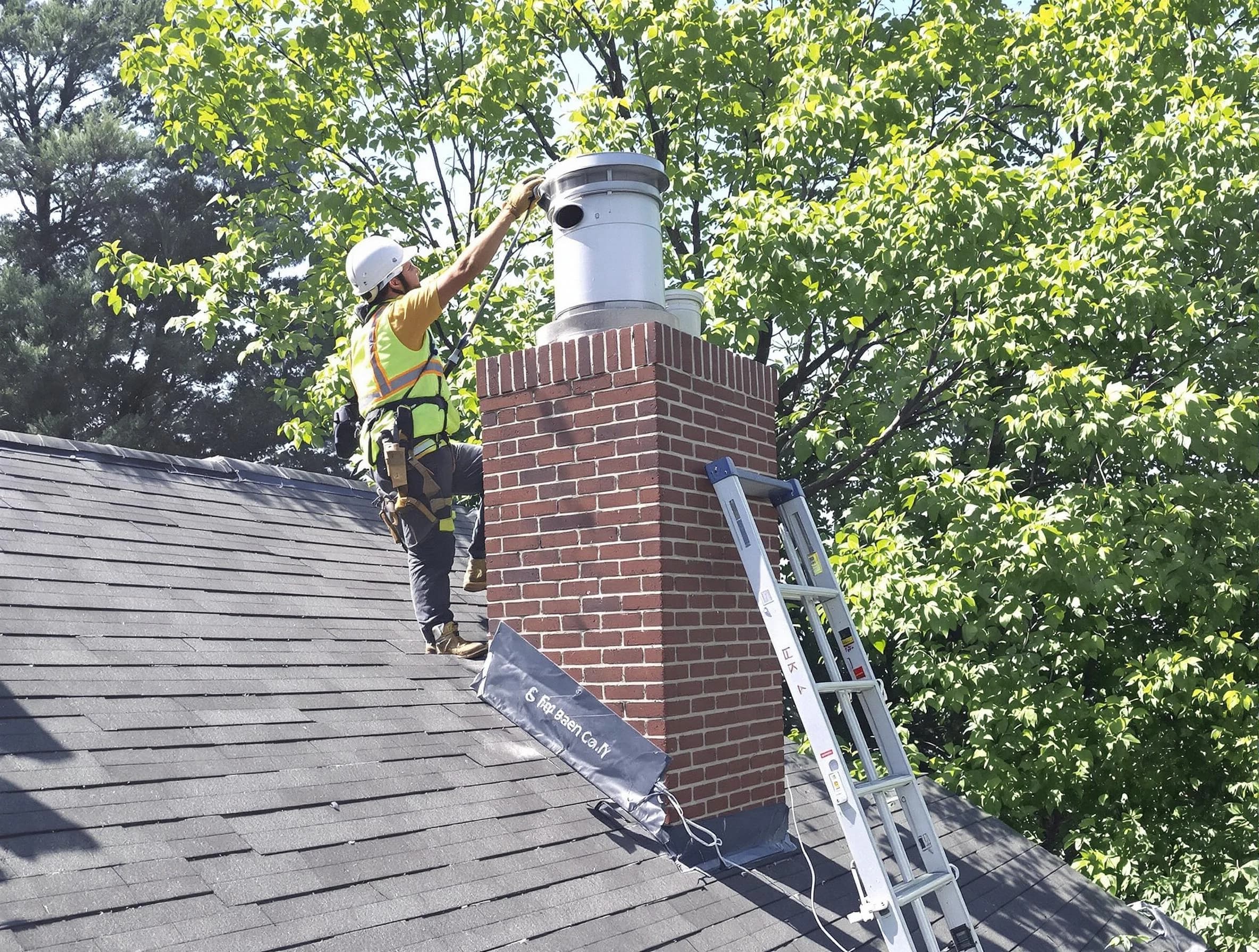 Chimney liner inspection by Avondale Chimney Sweep in Avondale, AZ