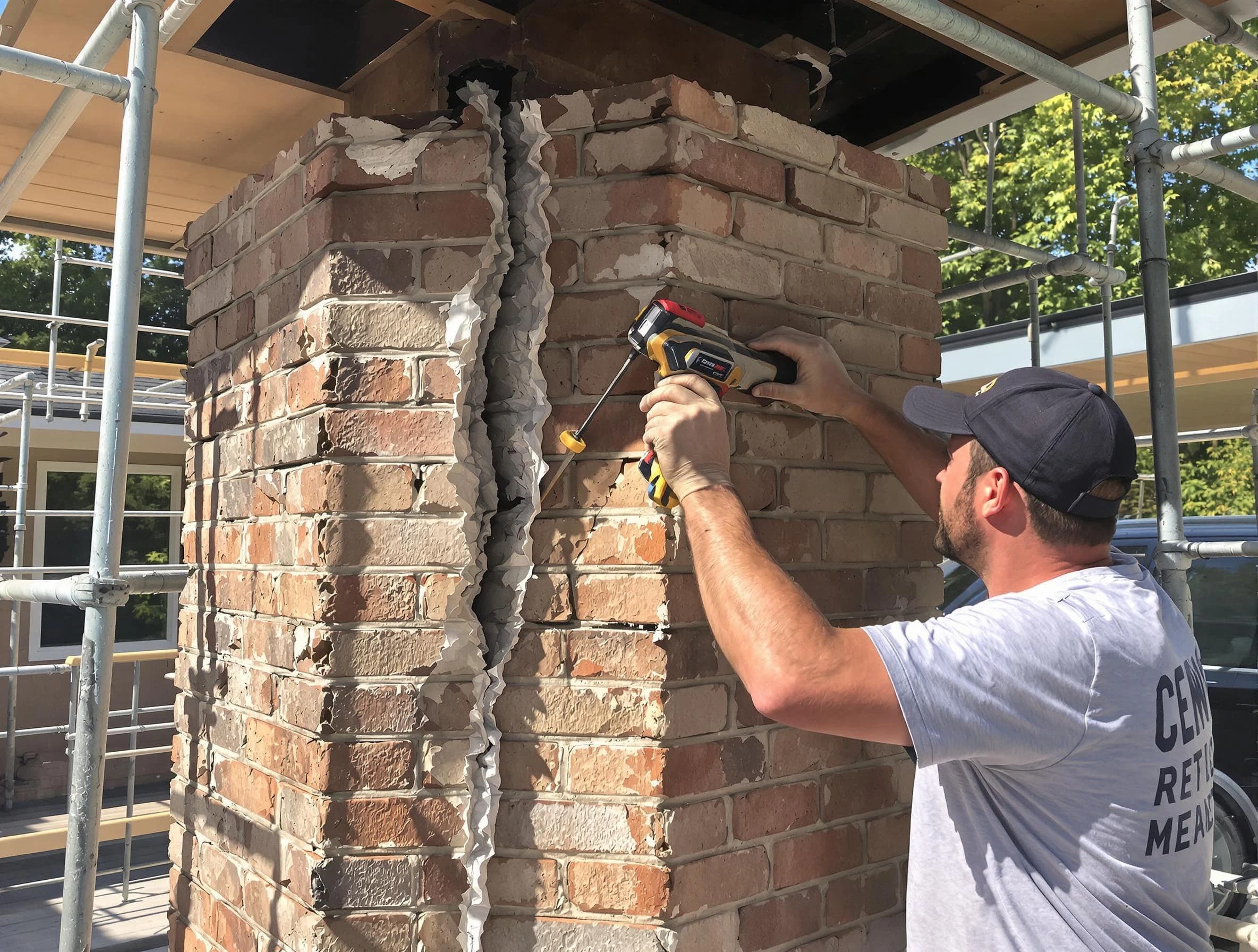 Avondale Chimney Sweep technician performing chimney repair in Avondale, AZ