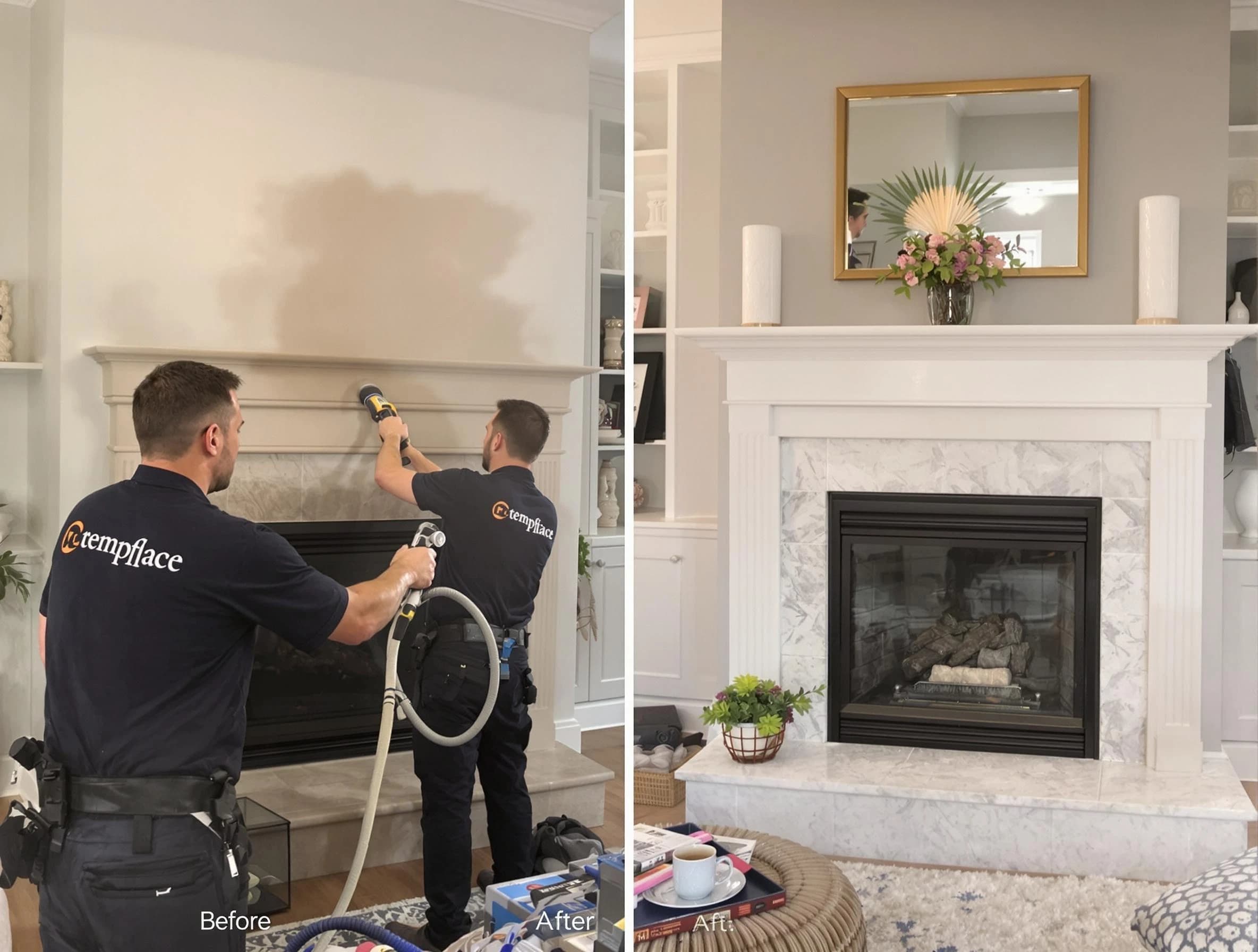 Professional soot removal by Avondale Chimney Sweep team in Avondale, AZ